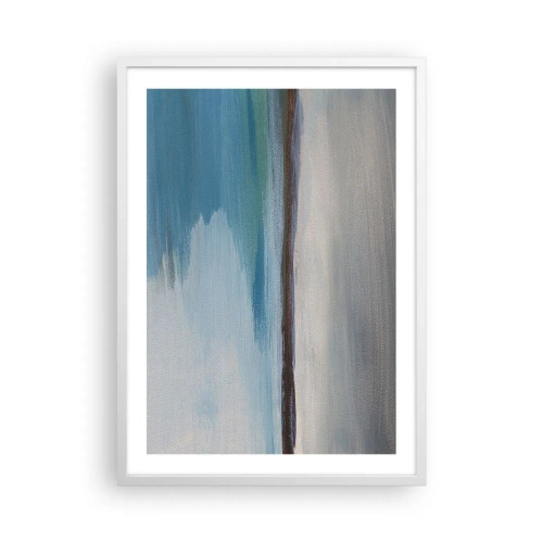 Poster in cornice bianca - Paesaggio orizzontale - 50x70 cm