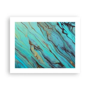 Poster - Marea turchese - 50x40 cm