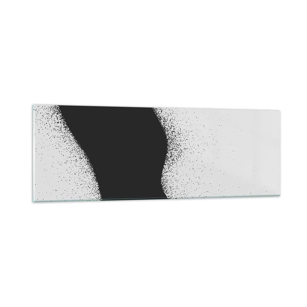 Quadro su vetro - Equilibrio fluido - 90x30 cm