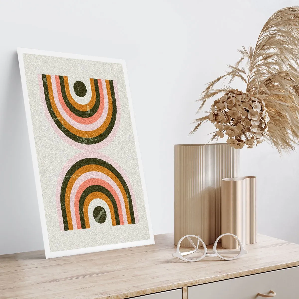 Poster - Astrazione gemella - 70x100 cm