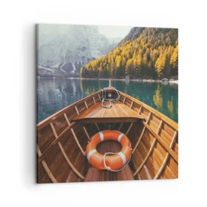 Quadro su tela - Stampe su Tela - Gita sui monti - 50x50 cm