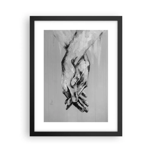 Poster in cornice nera - Inizio... - 30x40 cm