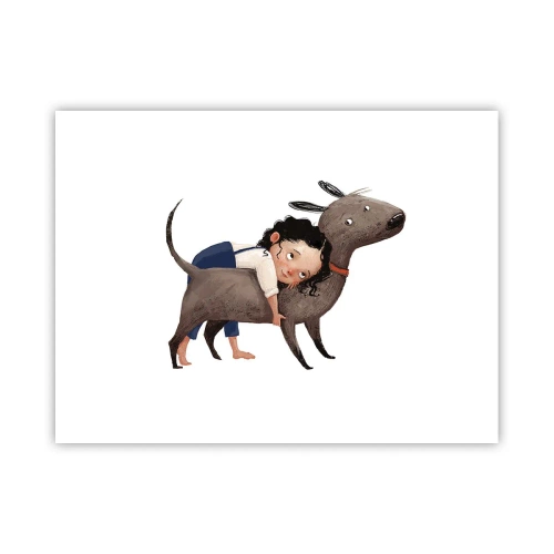 Poster - I migliori amici - 40x30 cm