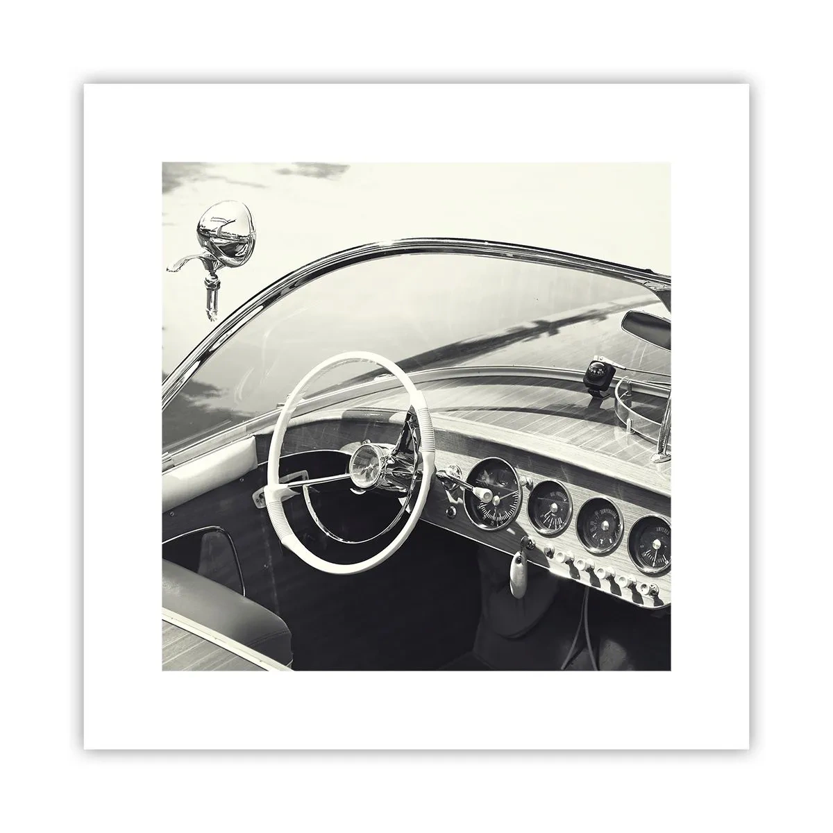 Poster - Il ricco e il povero - 30x30 cm