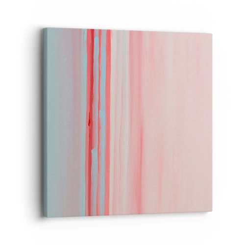 Quadro su tela - Stampe su Tela - Astrazione all'alba - 30x30 cm