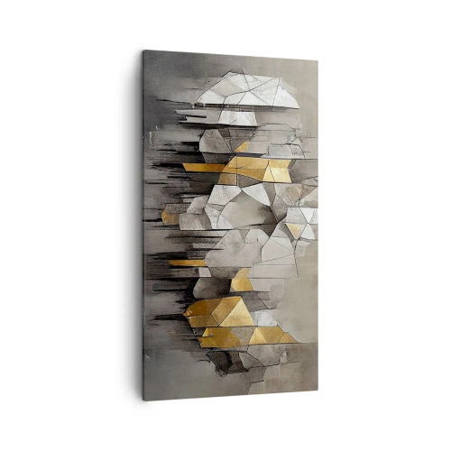 Quadro su tela - Stampe su Tela - Composizione di ghiaccio e luce - 45x80 cm