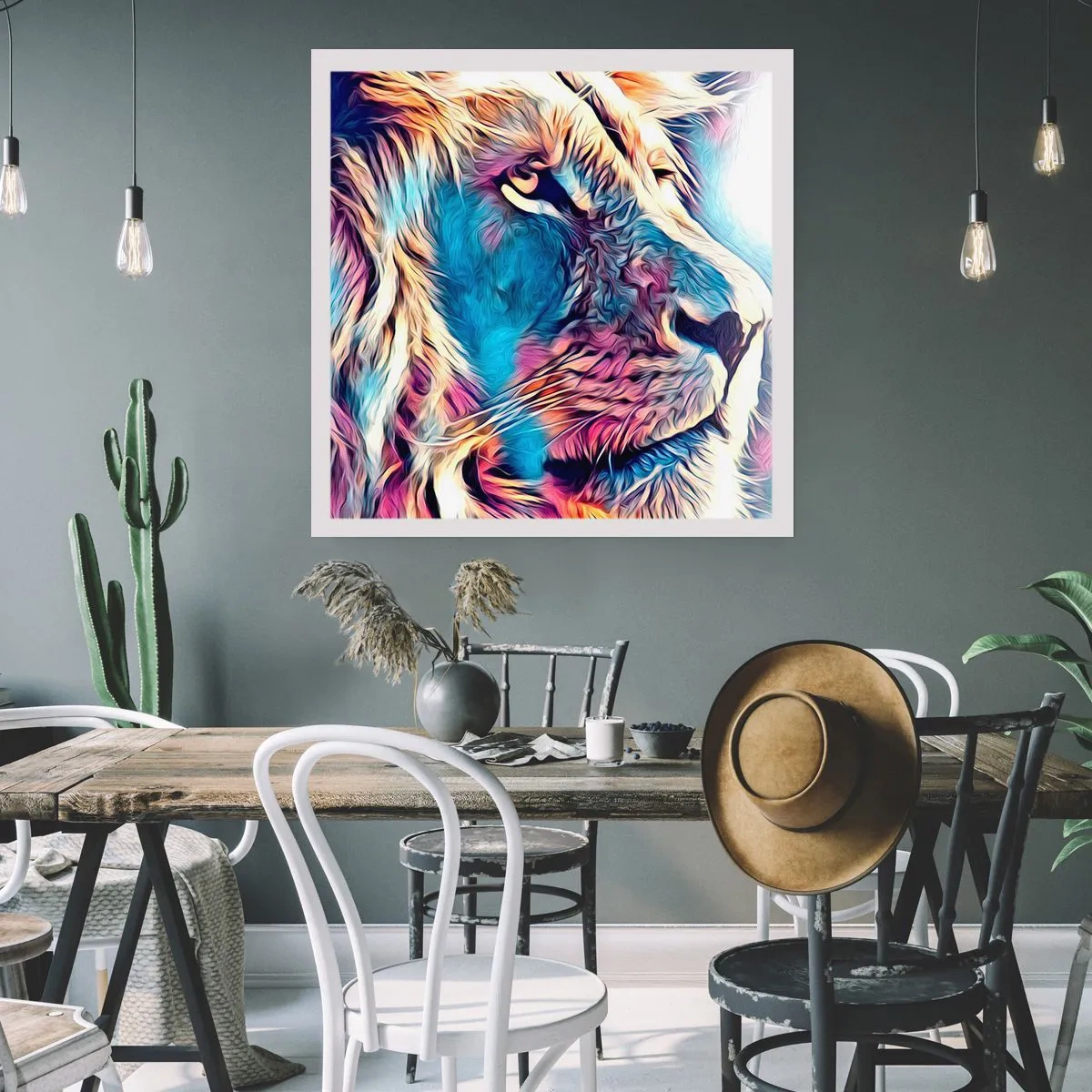 Poster - La saggezza della natura - 60x60 cm