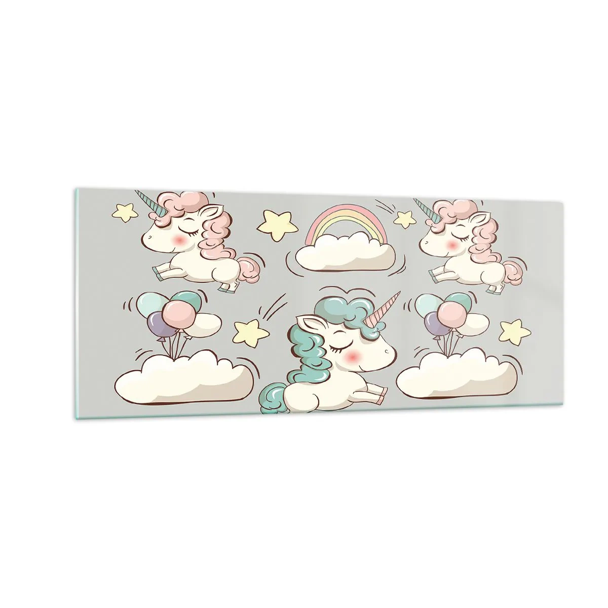 Quadro su vetro - Sicuramente esistono… - 100x40 cm