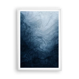 Poster in cornice bianca - Arrivando in profondità - 70x100 cm