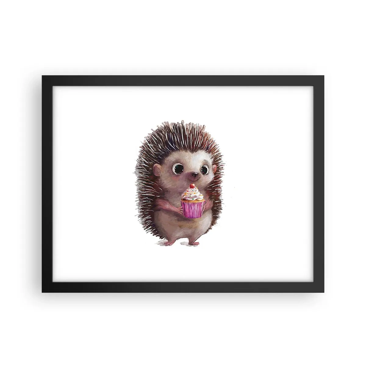 Poster in cornice nera - Festa ogni giorno - 40x30 cm