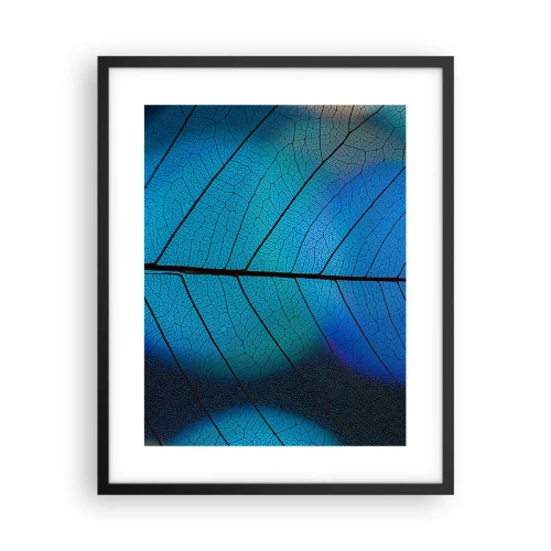 Poster in cornice nera - Struttura intricata - 40x50 cm