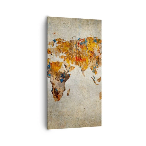 Quadro su tela - Stampe su Tela - Veramente un grande mondo - 65x120 cm