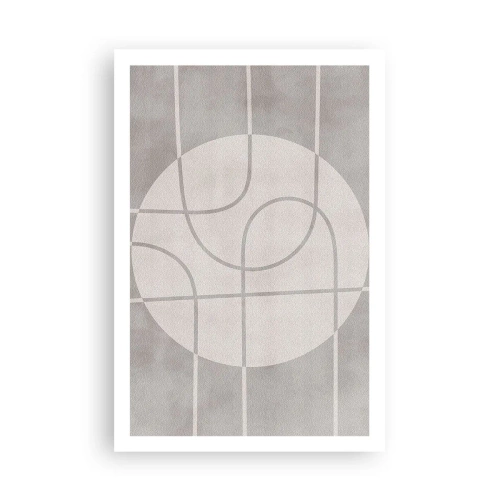 Poster - Tondo e dritto - 61x91 cm