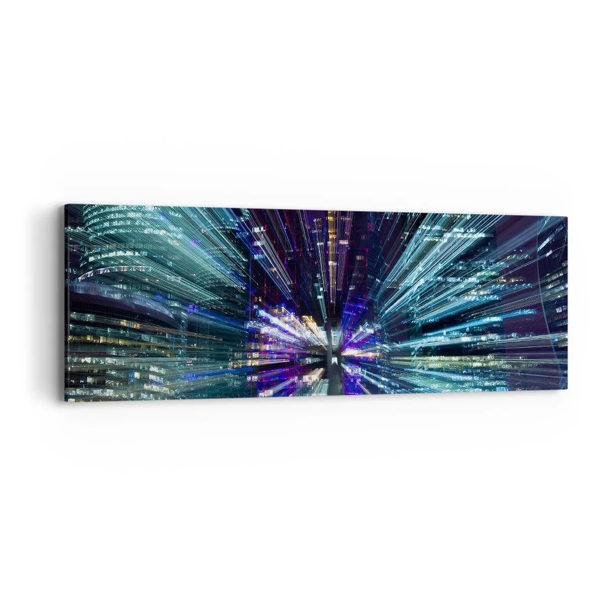 Quadro su tela - Stampe su Tela - Passaggio nell'iperspazio - 90x30 cm