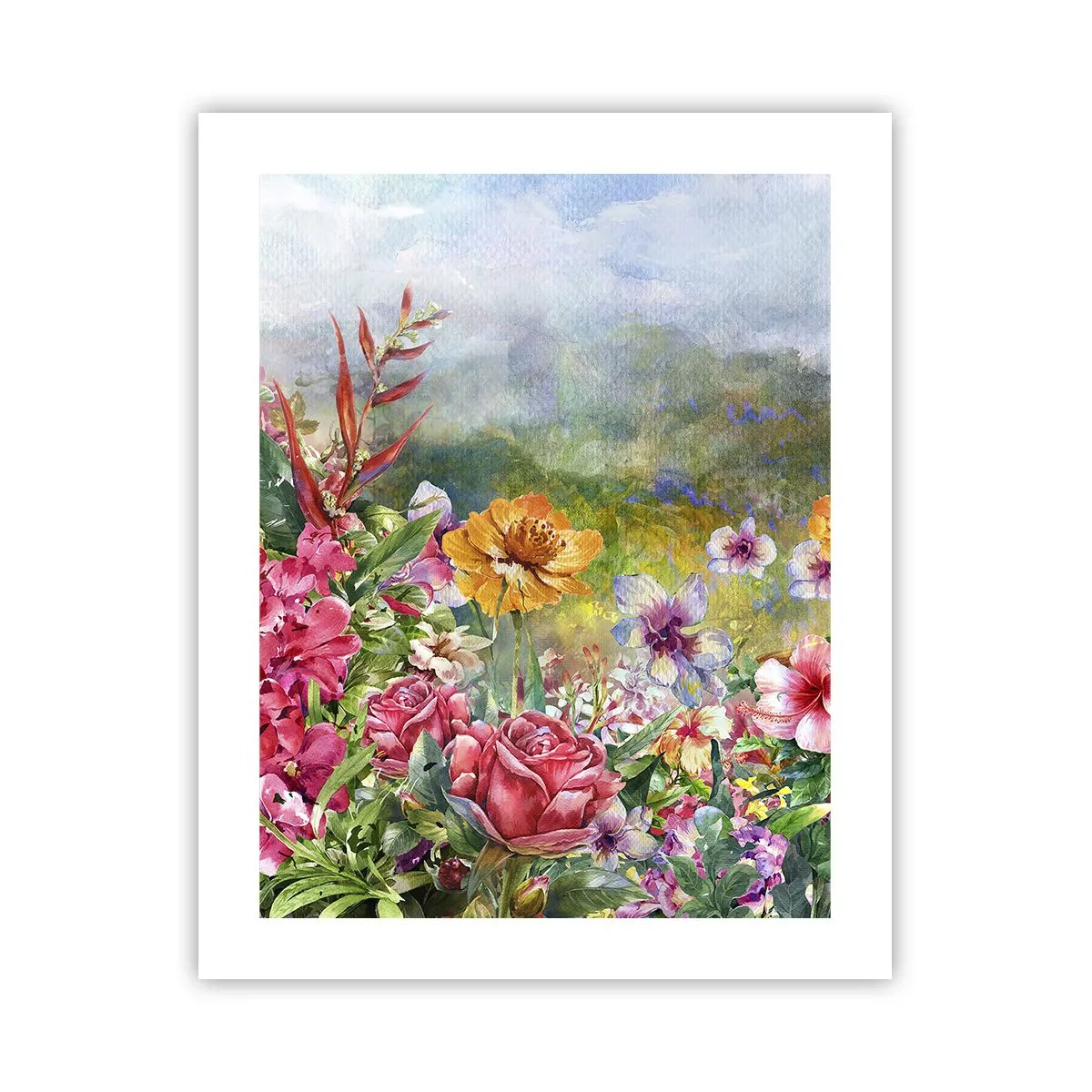Poster - Il giardino impazzito - 40x50 cm