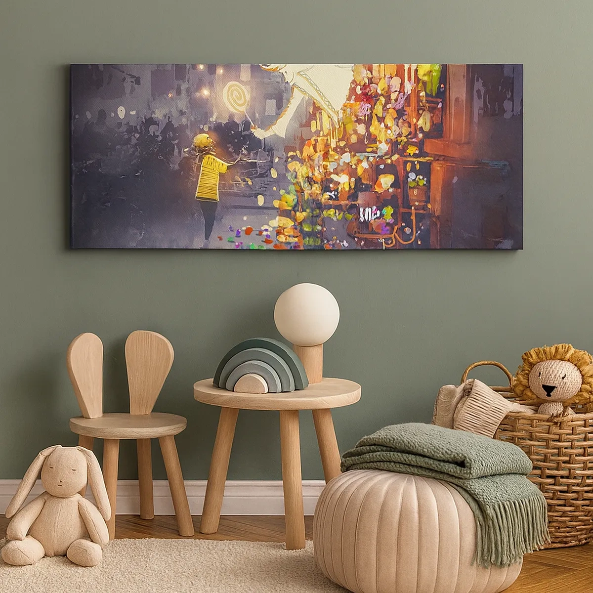 Quadro su tela - Stampe su Tela - La magia esiste - 30x30 cm