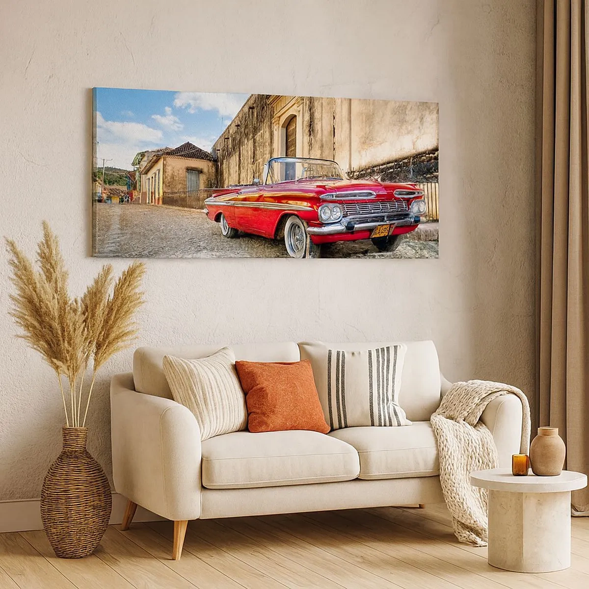 Quadro su tela - Stampe su Tela - Impressioni di Cuba - 100x40 cm