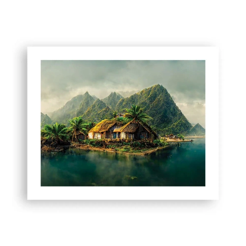 Poster - Paradiso tropicale - 50x40 cm