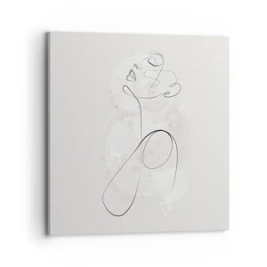 Quadro su tela - Stampe su Tela - La spirale della bellezza - 70x70 cm