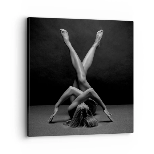 Quadro su tela - Stampe su Tela - Geometria del nudo - 30x30 cm