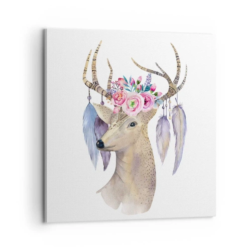 Quadro su tela - Stampe su Tela - Guida delle anime: delicato e innocente - 60x60 cm