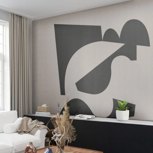 Fotomurali Premium Canvas - Kit di montaggio - Astrazione, Boho, Minimalismo - 400x280 cm