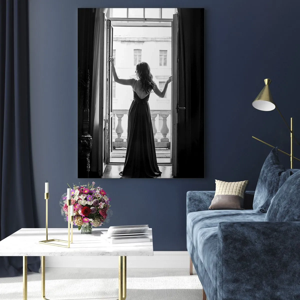 Quadro su vetro - In grande stile - 70x100 cm