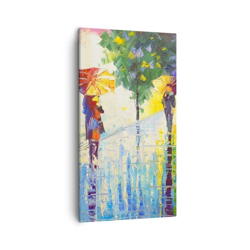 Quadro su tela - Stampe su Tela - E tutto è chiaro - 45x80 cm