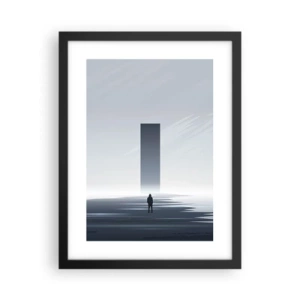 Poster in cornice nera - Opportunità o minaccia? - 30x40 cm
