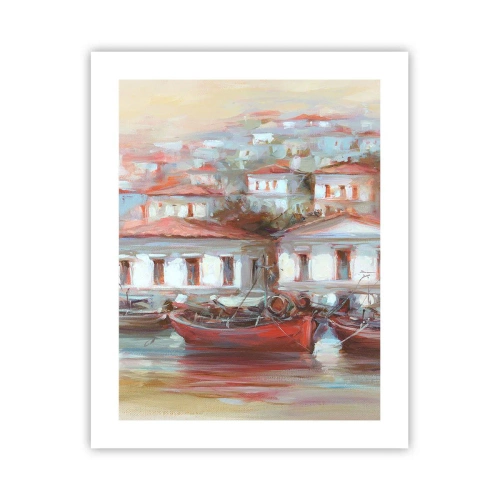 Poster - Cittadina felice - 40x50 cm