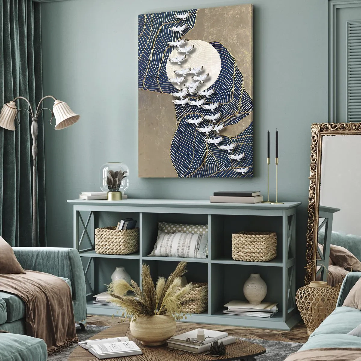 Quadro su tela - Stampe su Tela - Libertà, viaggio, comunità - 45x80 cm