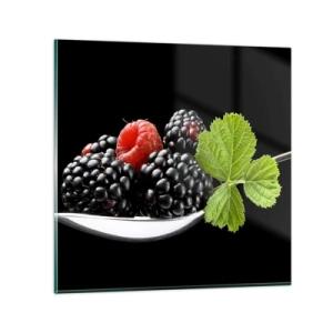 Quadro su vetro - I sapori della freschezza - 60x60 cm