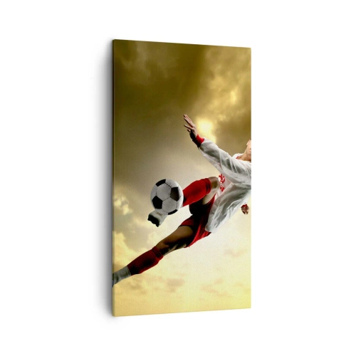 Quadro su tela - Stampe su Tela - Il cielo del calcio - 45x80 cm