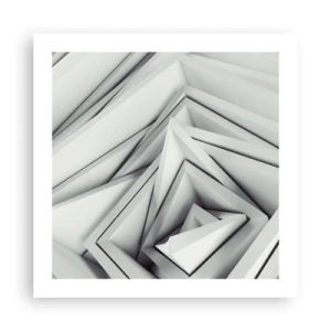 Poster - Germogli spigolosi - 50x50 cm