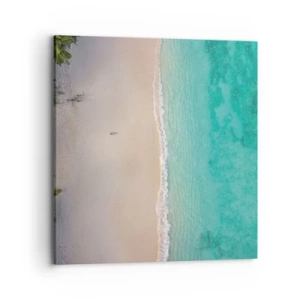 Quadro su tela - Stampe su Tela - Spiaggia del paradiso - 70x70 cm