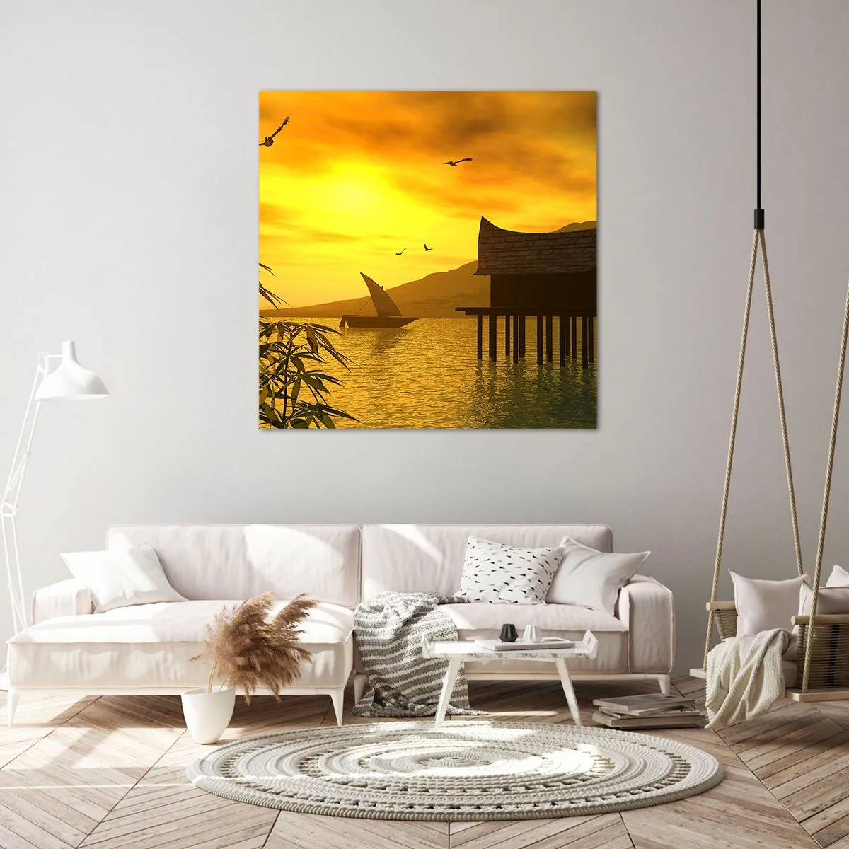 Quadro su tela - Stampe su Tela - Calma desiderata - 50x50 cm