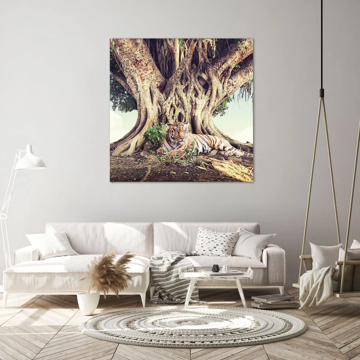 Quadro su tela - Stampe su Tela - Vista dal Libro della Genesi - 70x70 cm