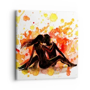 Quadro su tela - Stampe su Tela - E la luce fu - 30x30 cm