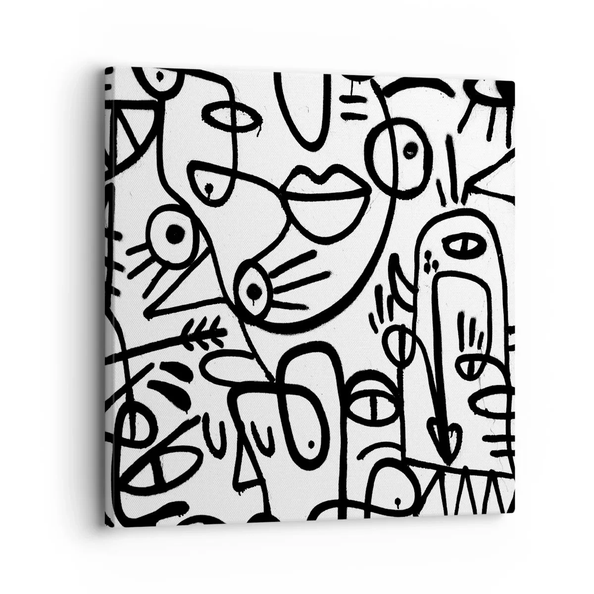 Quadro su tela - Stampe su Tela - Volti e miraggi - 30x30 cm