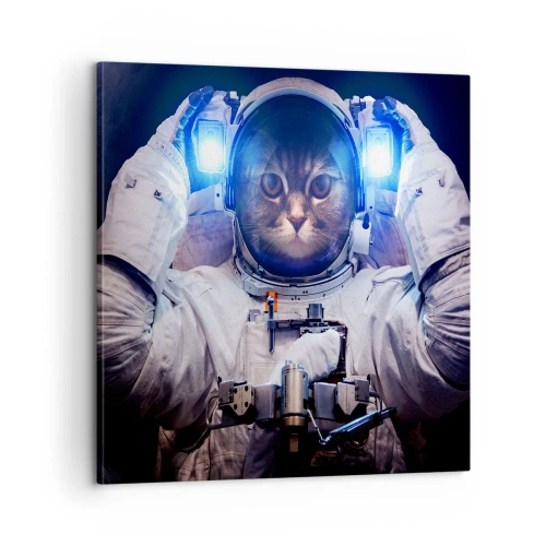 Quadro su tela - Stampe su Tela - Houston, avete un problema - 60x60 cm