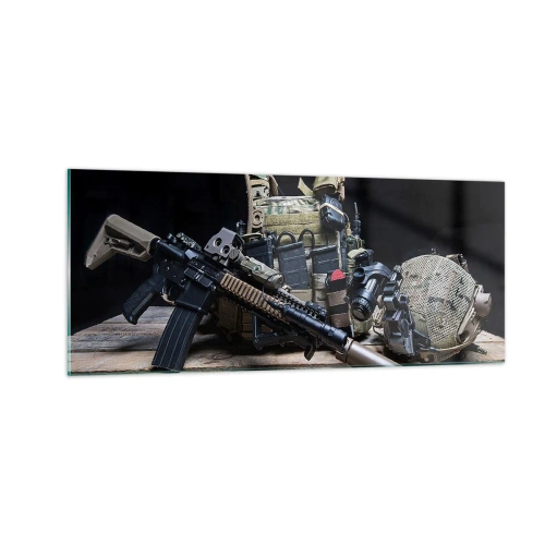 Quadro su vetro - Riposo! - 100x40 cm