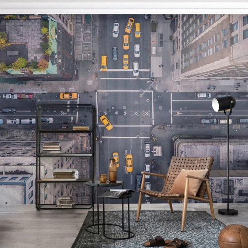 Fotomurali Premium Sand - Scelta semplice - New York, Città, Architettura - 350x256 cm