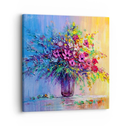Quadro su tela - Stampe su Tela - Dono di un prato estivo - 30x30 cm