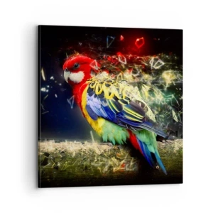 Quadro su tela - Stampe su Tela - Messaggero di luce - 70x70 cm