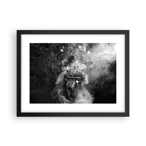 Poster in cornice nera - Madre natura stessa - 40x30 cm