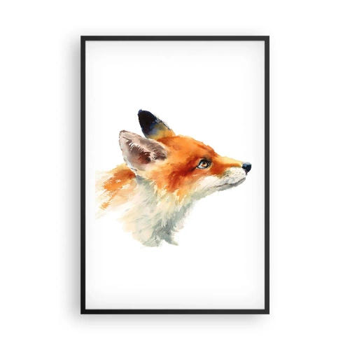 Poster in cornice nera - La prudenza non è mai troppa - 61x91 cm