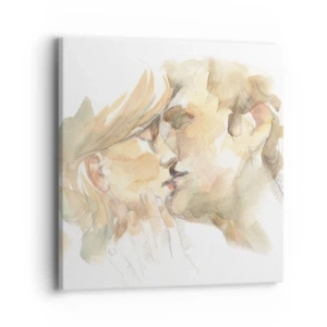 Quadro su tela - Stampe su Tela - Sarà l'anima gemella? - 40x40 cm