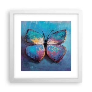 Poster in cornice bianca - In tutta la bellezza - 30x30 cm