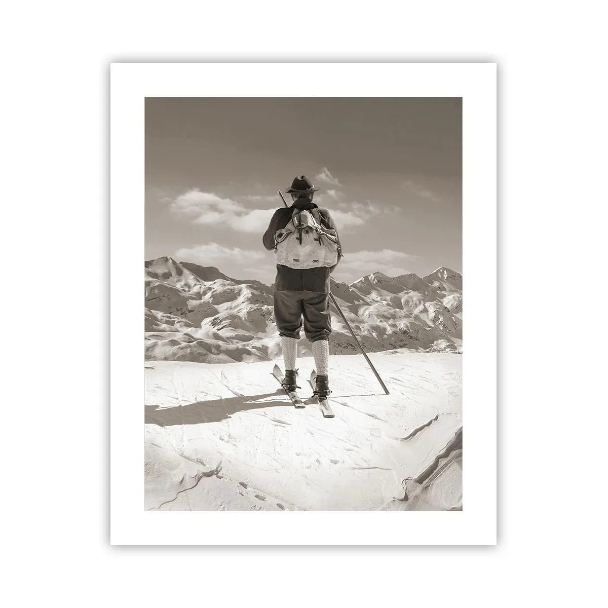 Poster - E i monti sono immutabili - 40x50 cm