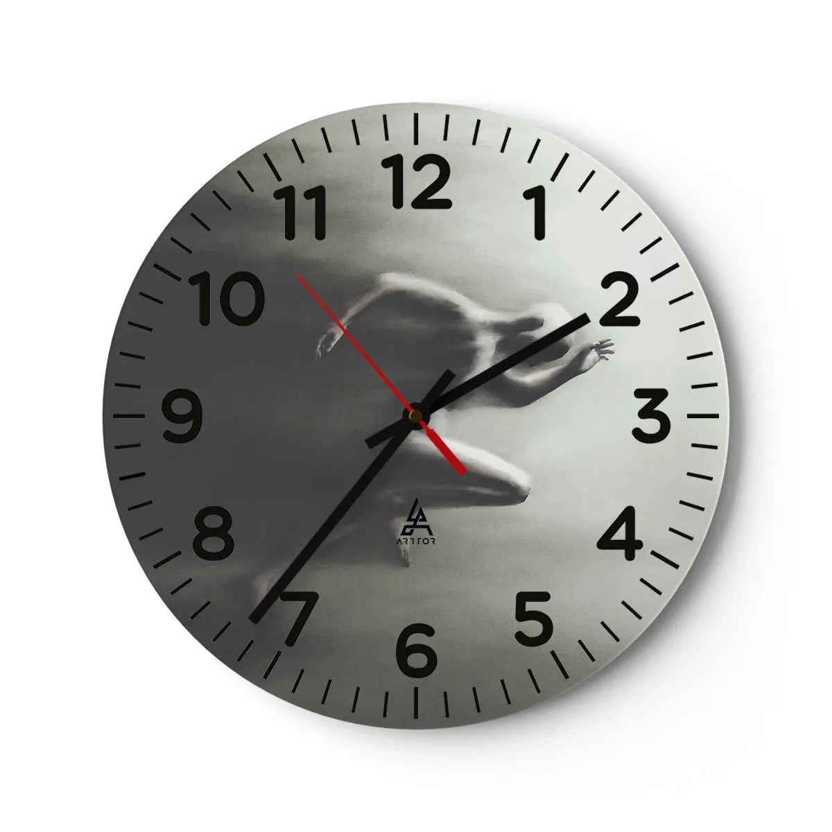 Orologio da parete - Orologio in Vetro - Inarrestabile - 30x30 cm